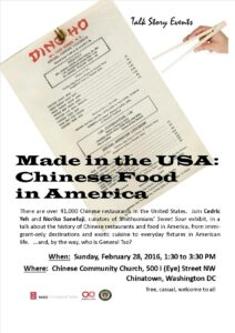 Talk Story Chinese Food in America